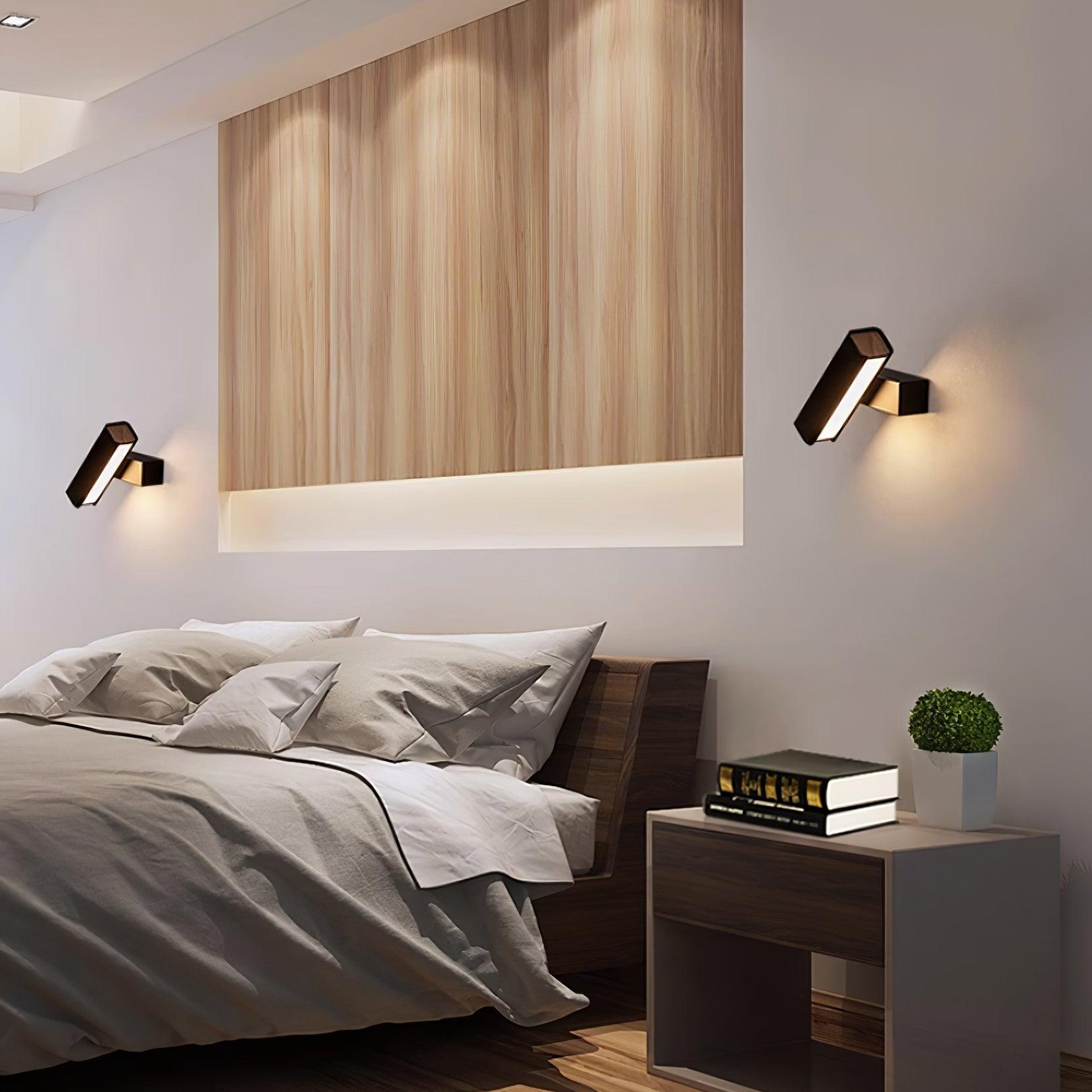 Wall Lamp Adjustable Aluminum Light for Bedroom and Living Room