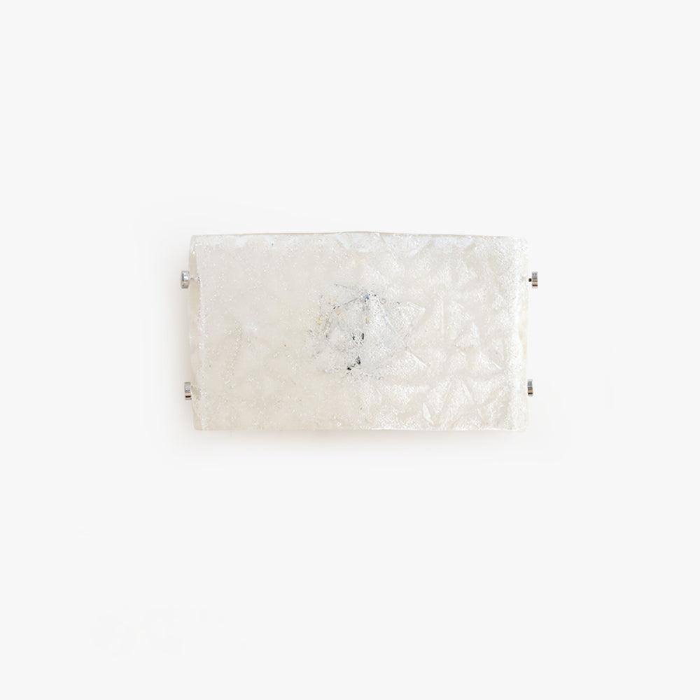 George Contemporary Glass Wall Light-Neutral Decor