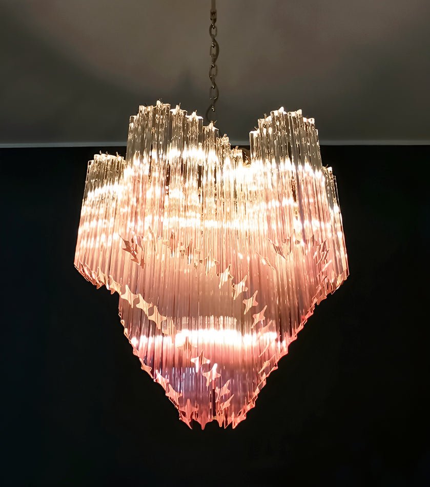 Evmararae Gradient Glass Chandelier-Neutral Decor