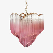 Evmararae Gradient Glass Chandelier-Neutral Decor