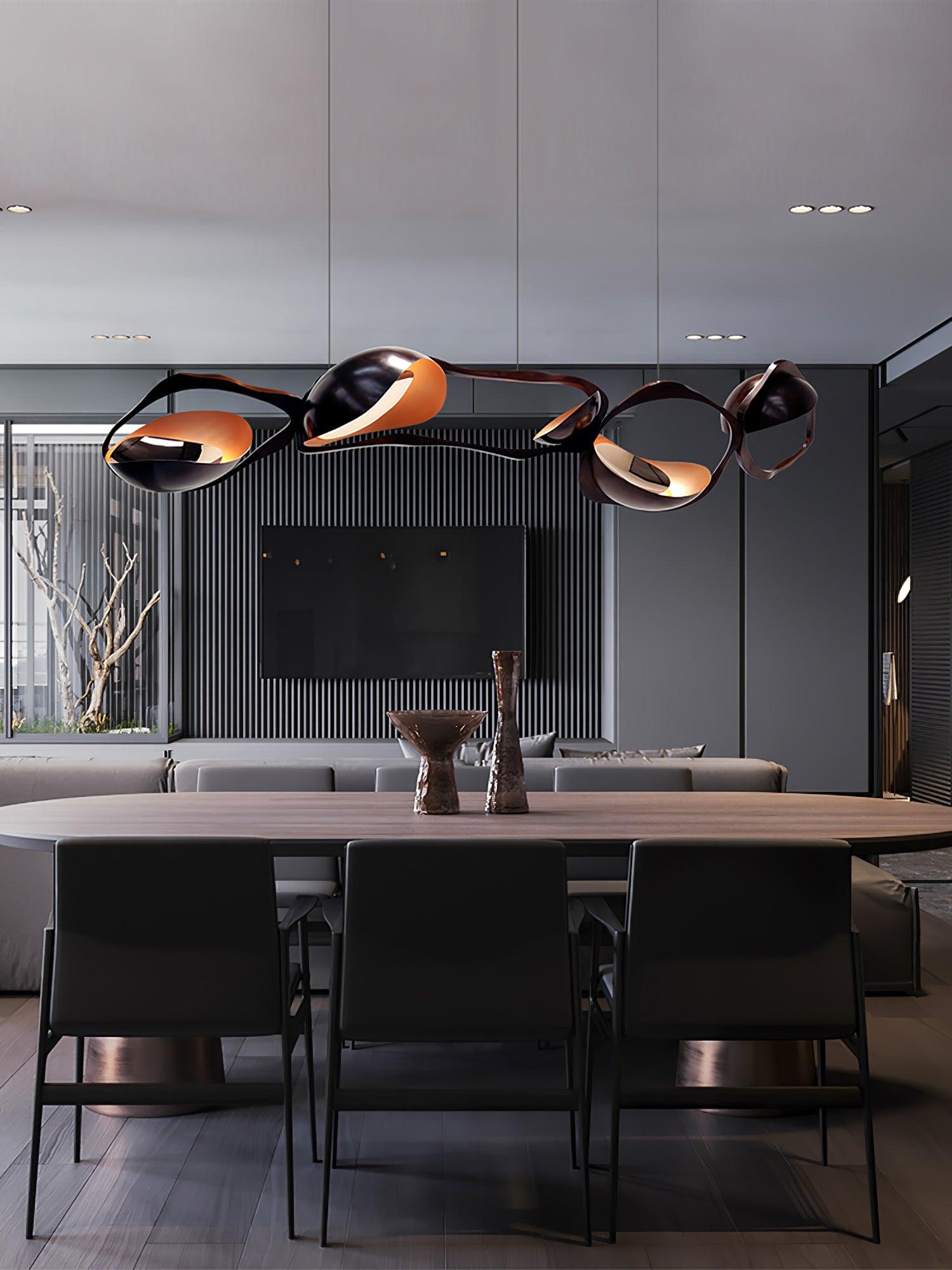 Lustra Pendant Lamp LED Artistic Living Room-Neutral Decor