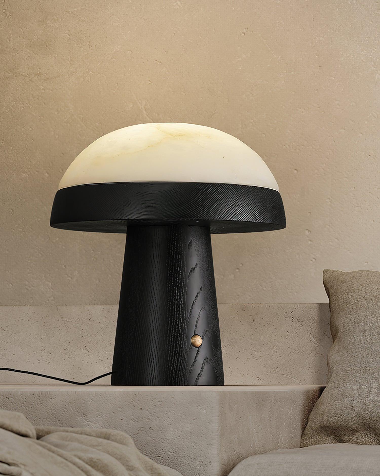 Nexore Wood Table Lamp-Neutral Decor