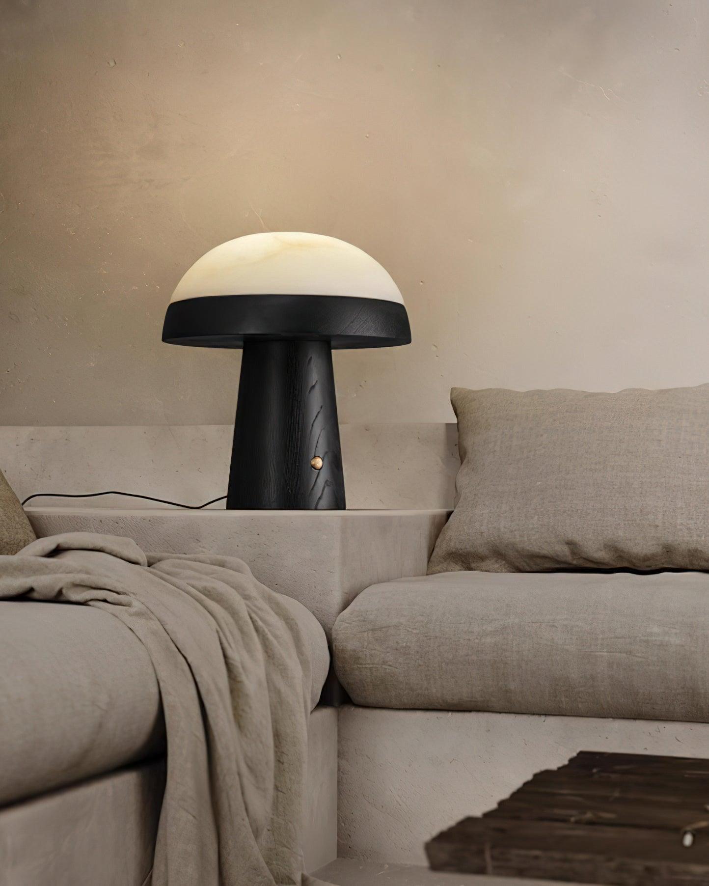 Nexore Wood Table Lamp-Neutral Decor
