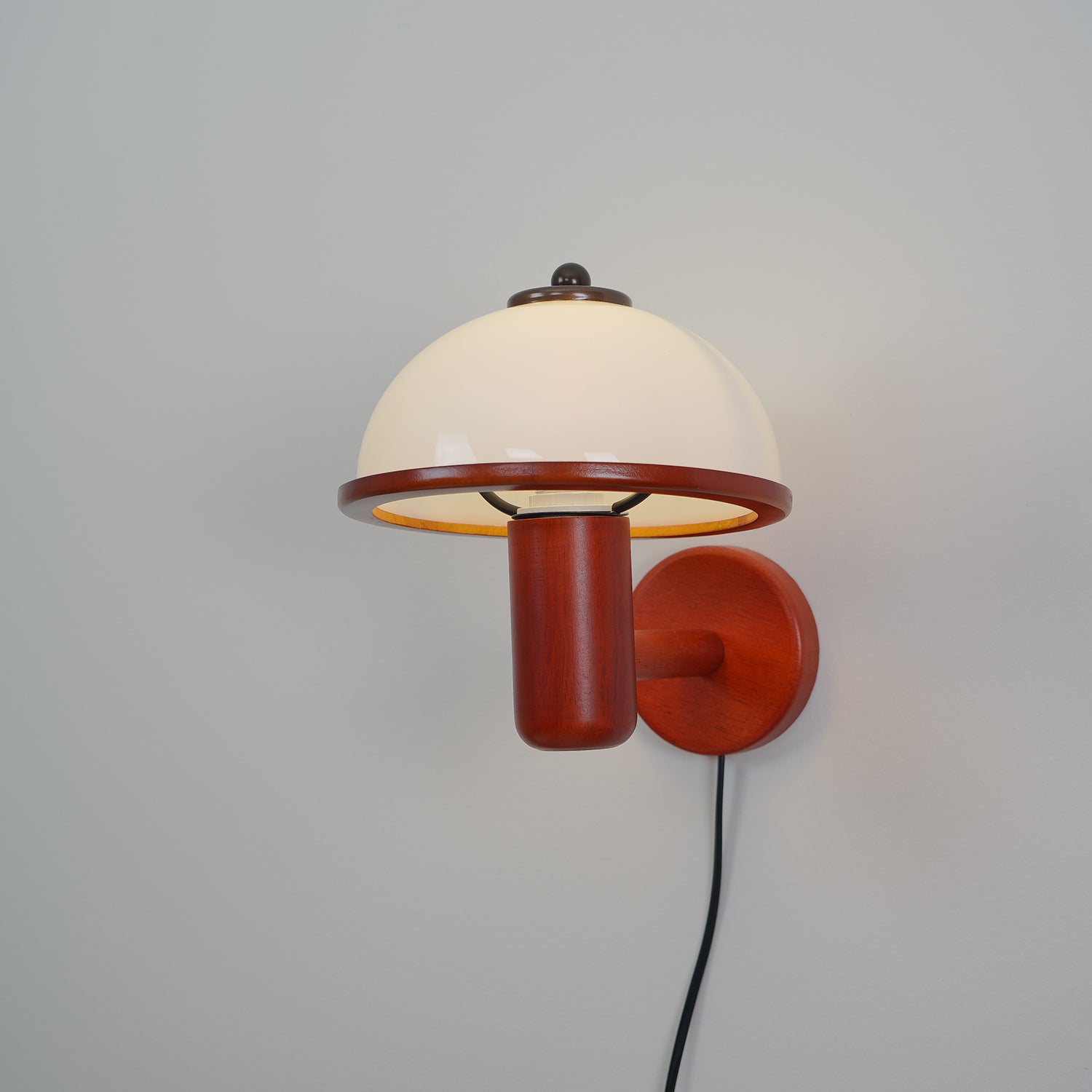 Lustra Wall Lamp Mushroom Wood-Neutral Decor