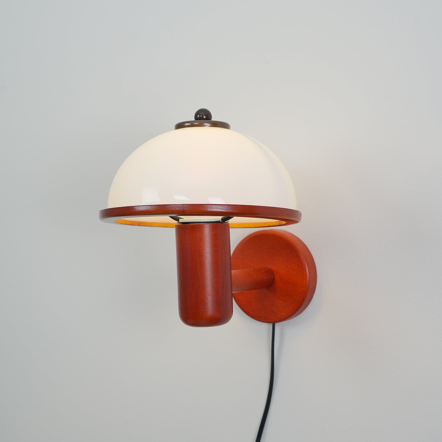 Lustra Wall Lamp Mushroom Wood-Neutral Decor