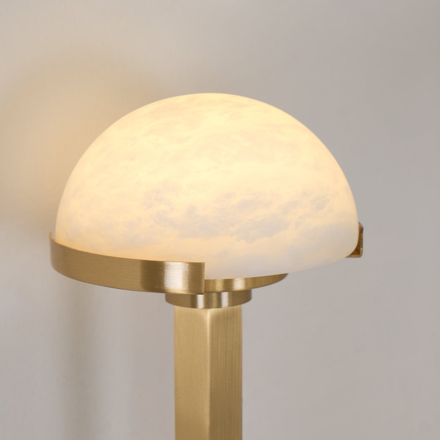 Vitalira Double Alabaster Wall Light-Neutral Decor