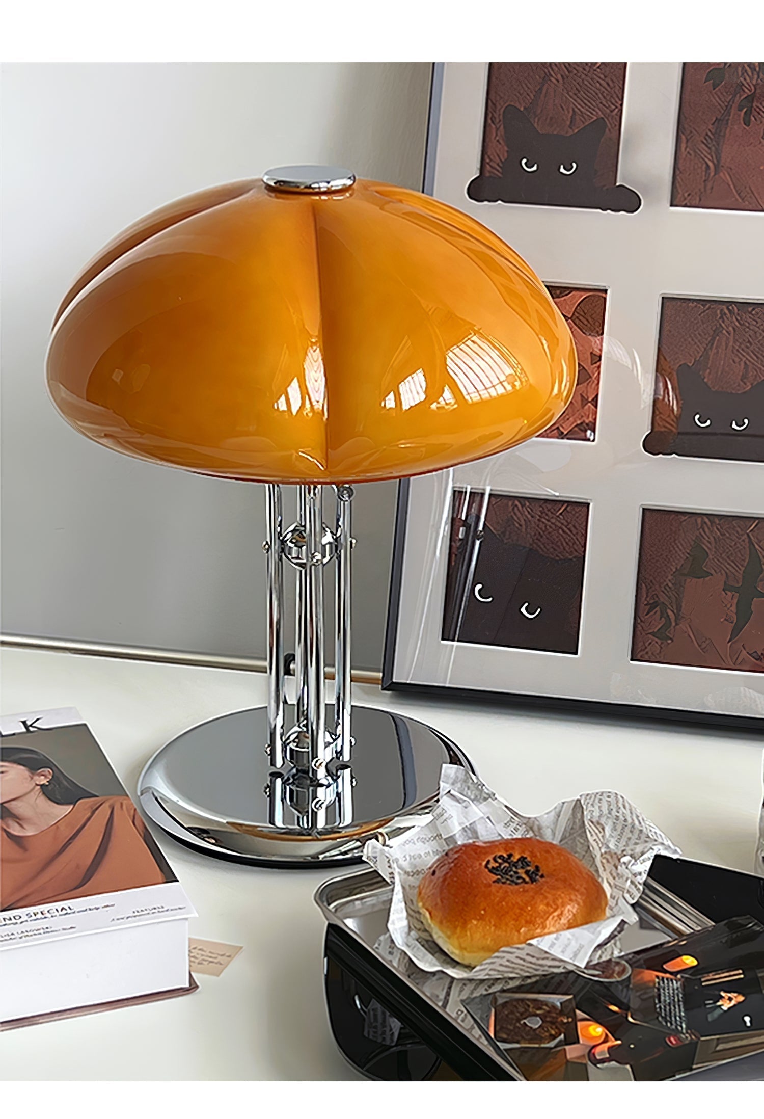 Axel Modern Table Lamp-Neutral Decor