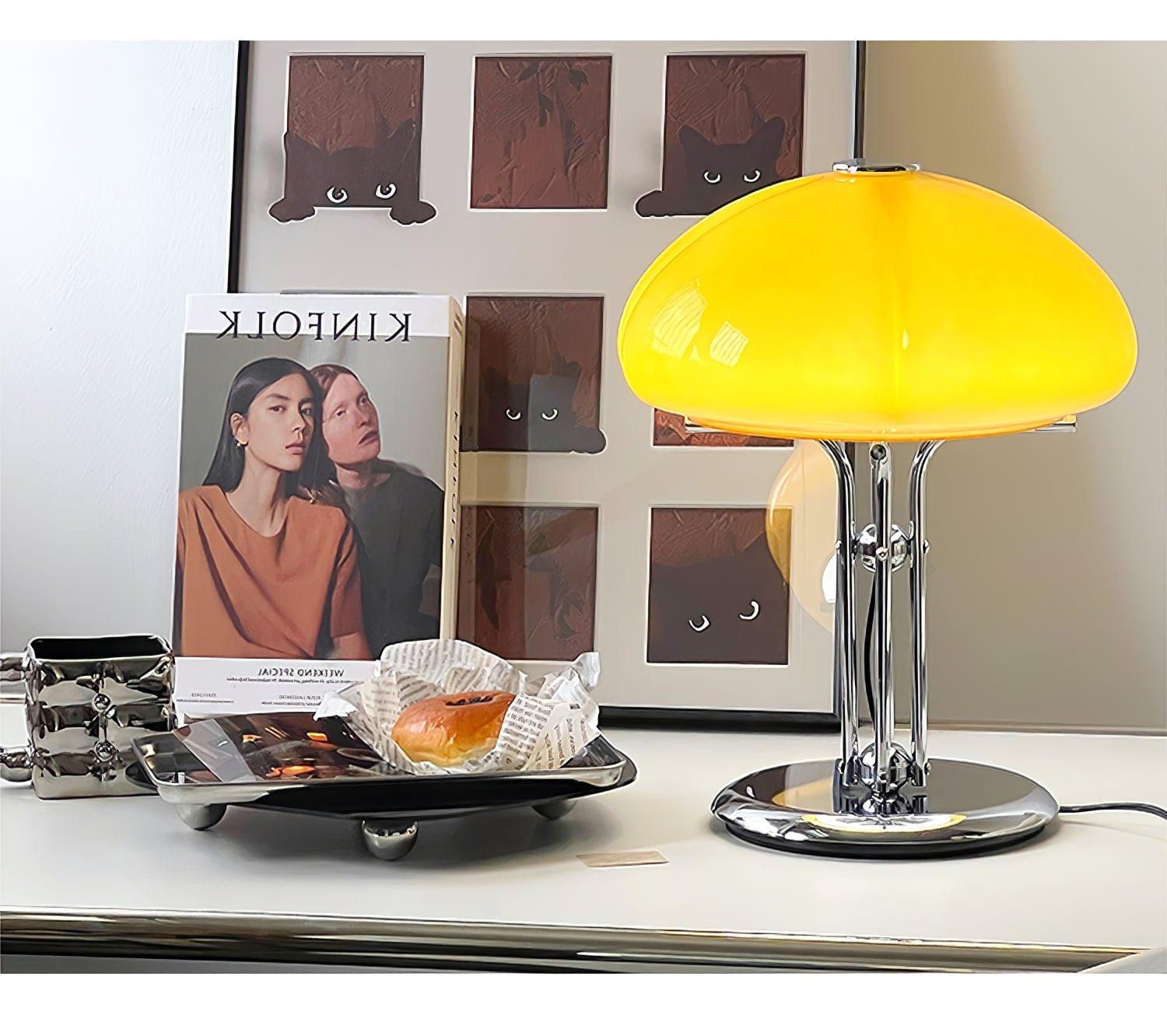 Axel Modern Table Lamp-Neutral Decor