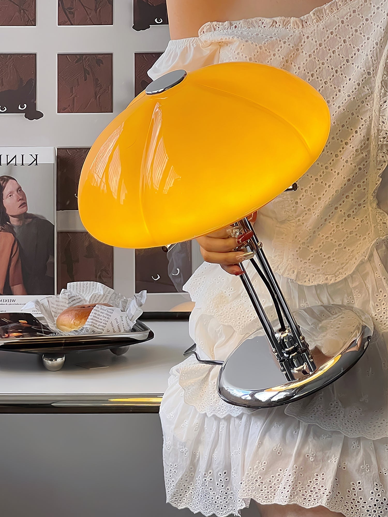 Axel Modern Table Lamp-Neutral Decor