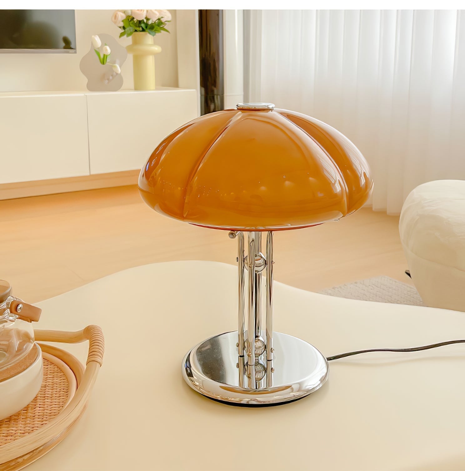 Axel Modern Table Lamp-Neutral Decor