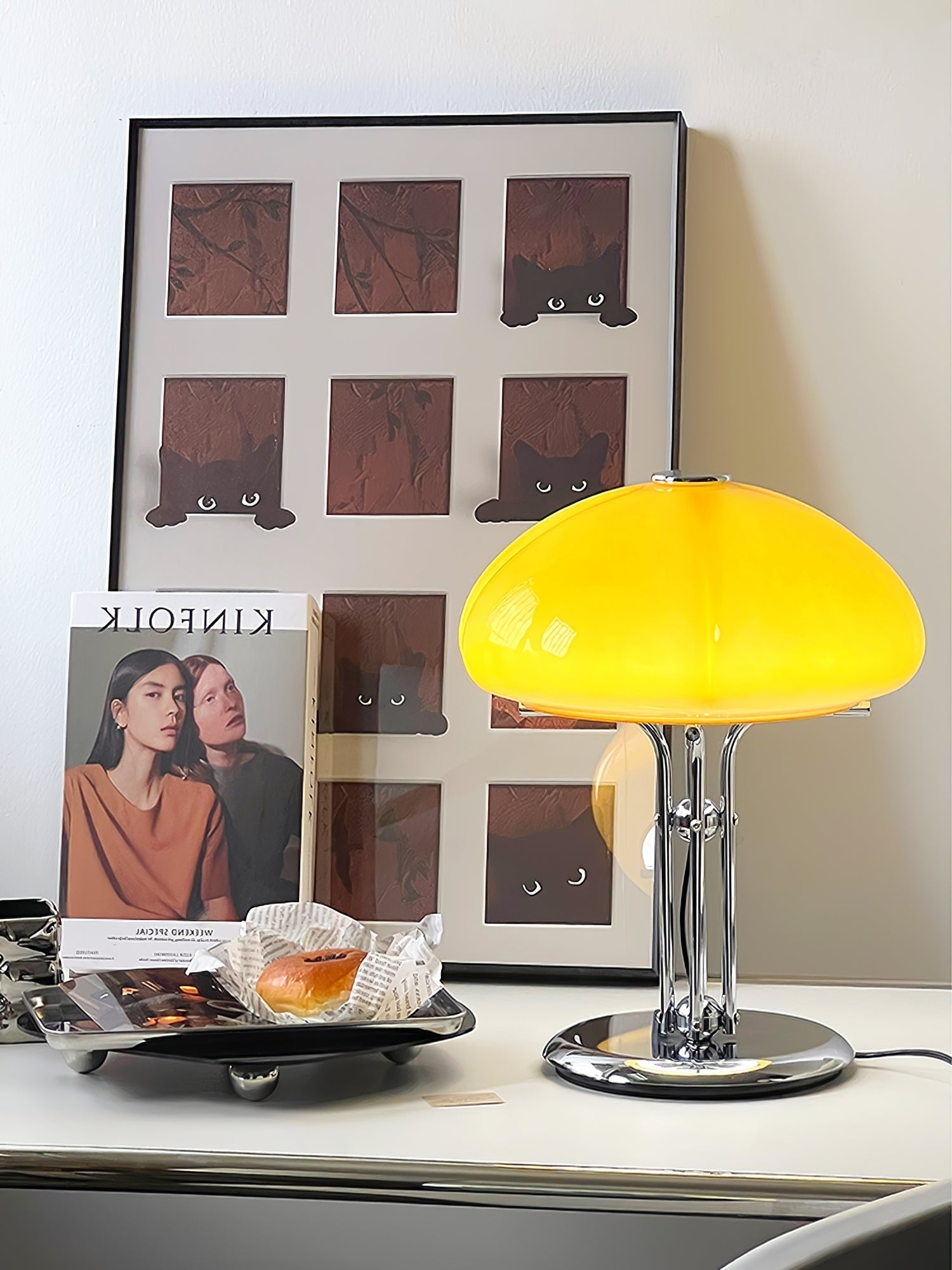 Axel Modern Table Lamp-Neutral Decor