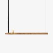 Lustra Chandelier Mushroom Wooden Minimalist Modern-Neutral Decor