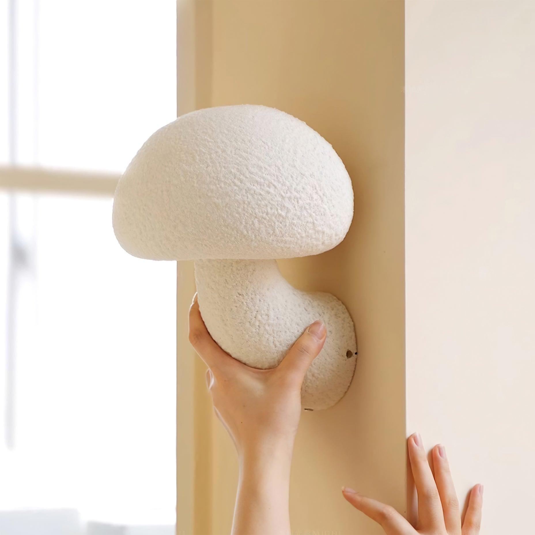 Mior Individual Creativity Mushroom Resin Wall Lamp-Neutral Decor