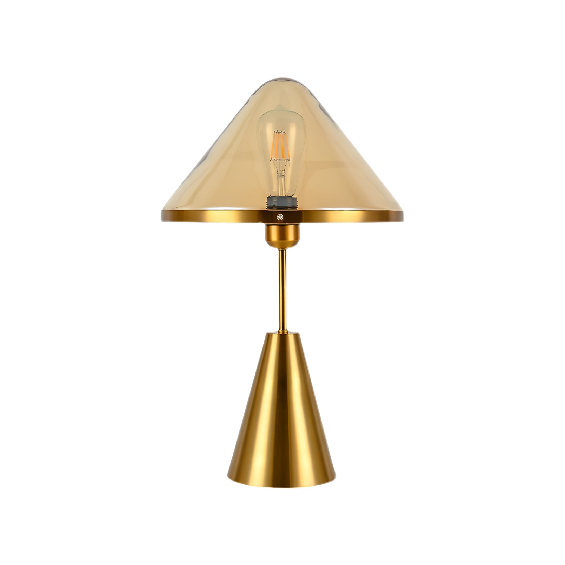 Mushroom Contemporary Table Lamp-Neutral Decor