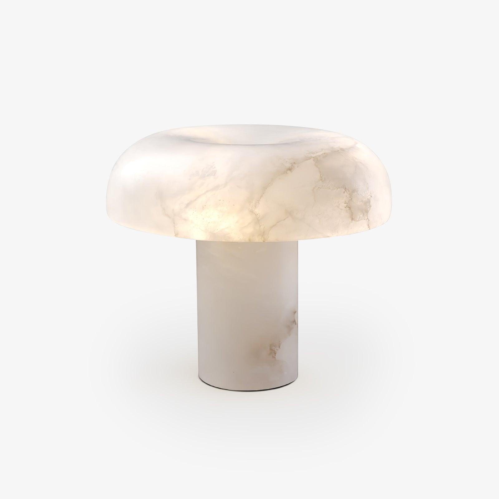 Ivvinos Tentacle Alabaster Table Lamp-Neutral Decor
