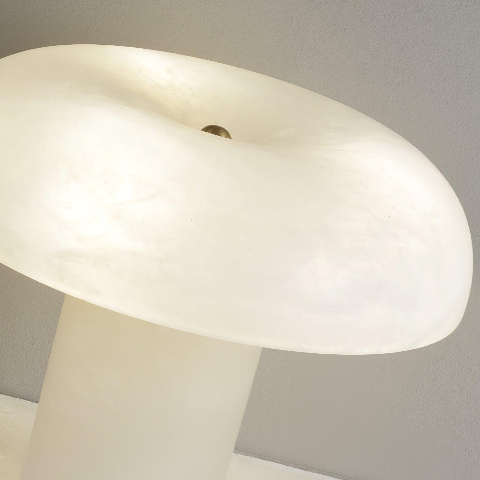 Ivvinos Tentacle Alabaster Table Lamp-Neutral Decor
