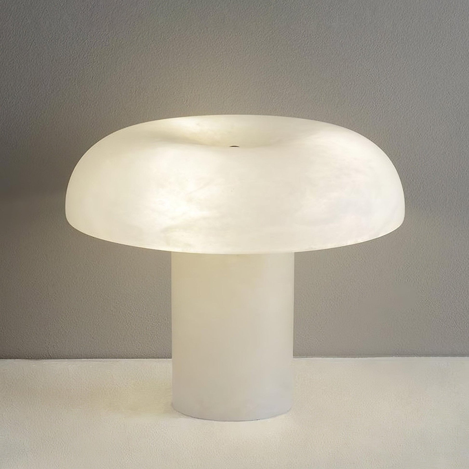 Ivvinos Tentacle Alabaster Table Lamp-Neutral Decor