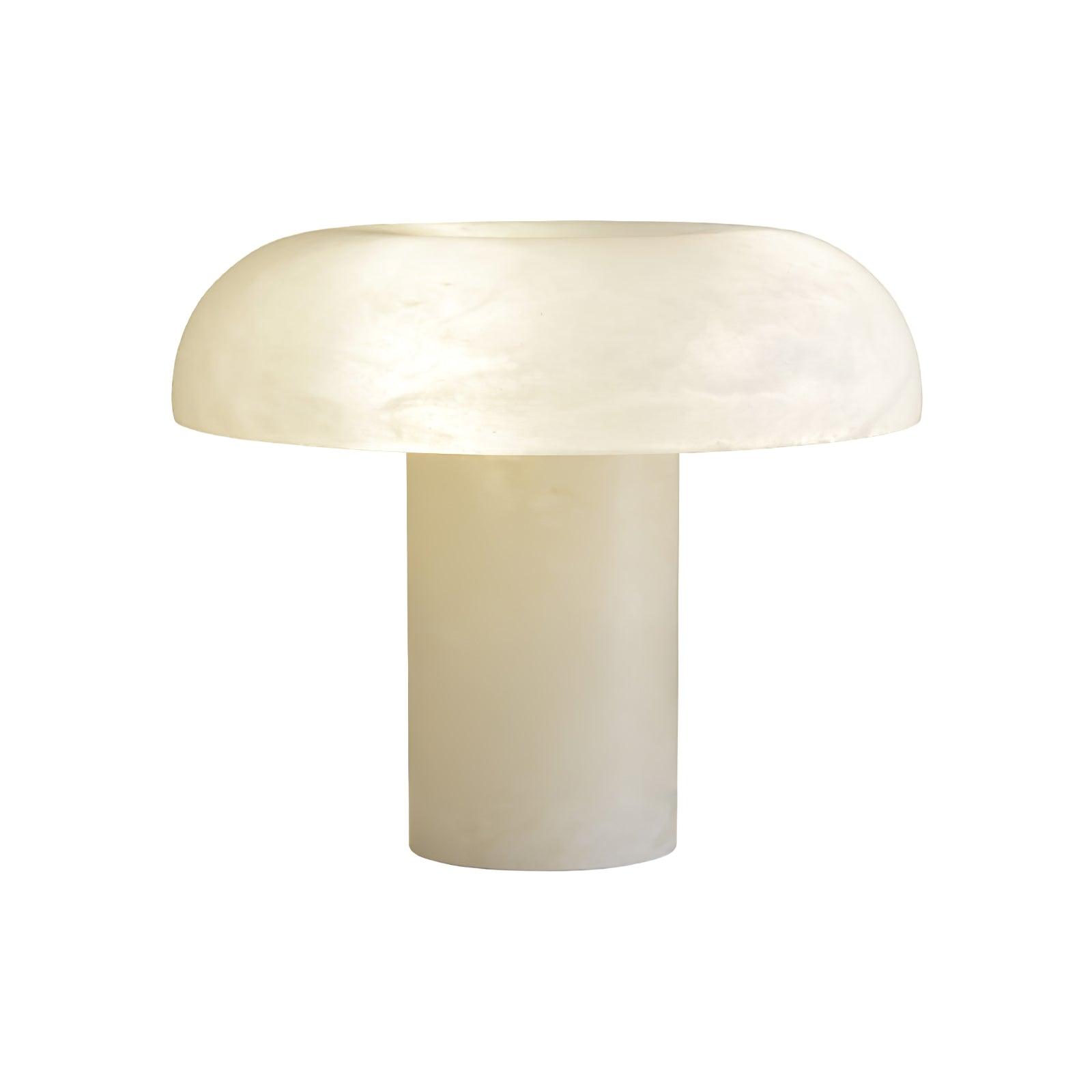 Ivvinos Tentacle Alabaster Table Lamp-Neutral Decor