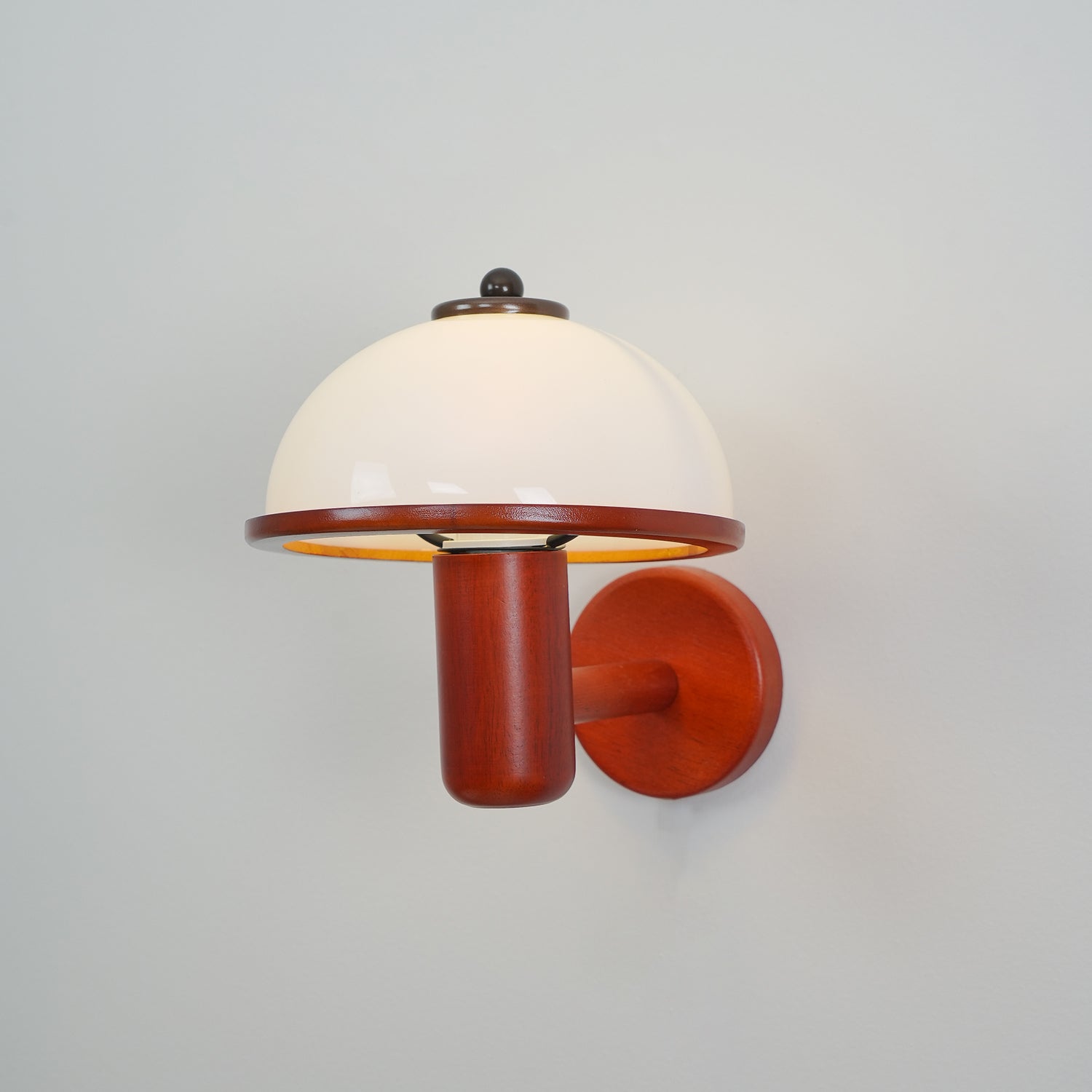 Lustra Wall Lamp Mushroom Wood Oak-Neutral Decor
