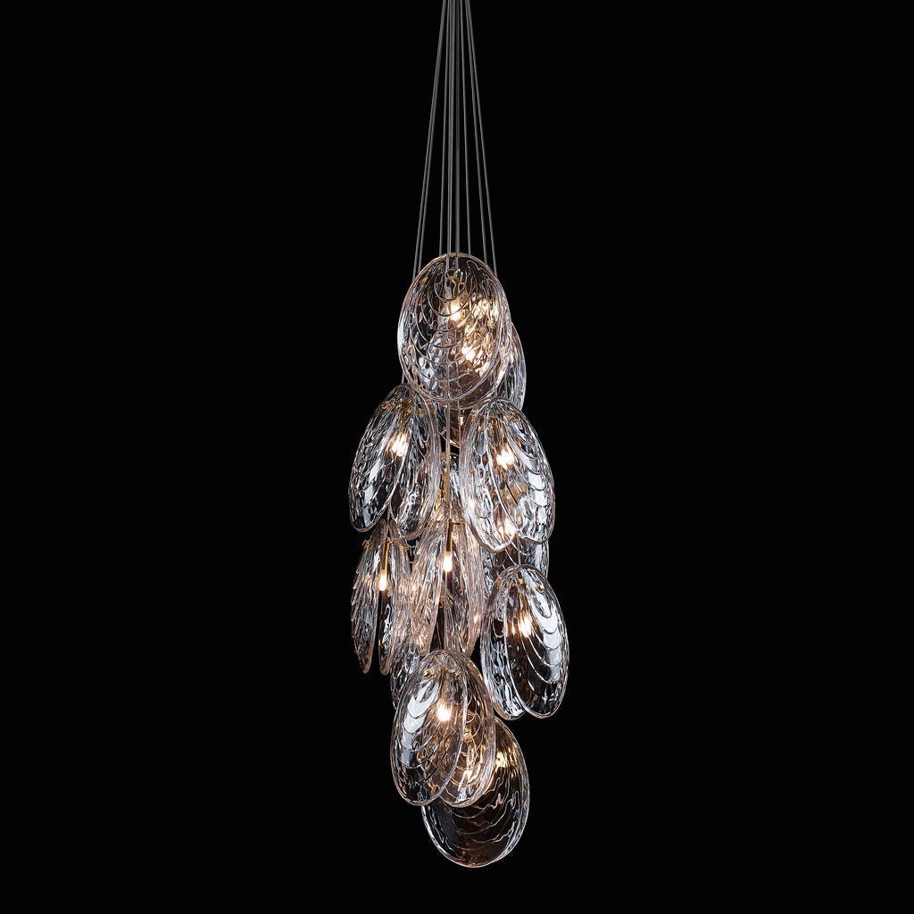 Mussels Cluster Chandelier-Neutral Decor