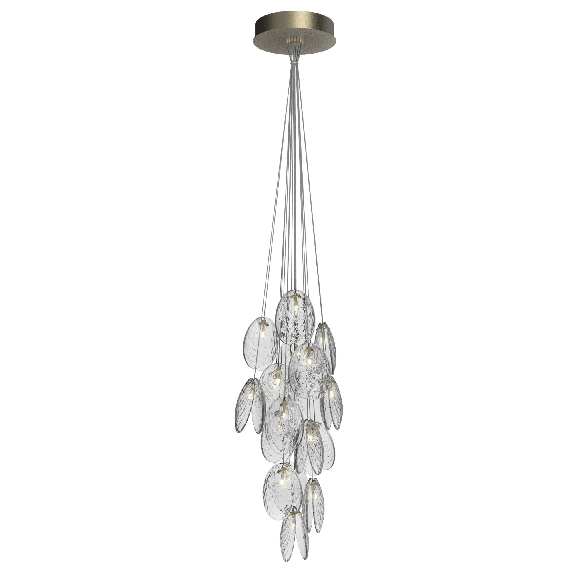 Mussels Cluster Chandelier-Neutral Decor