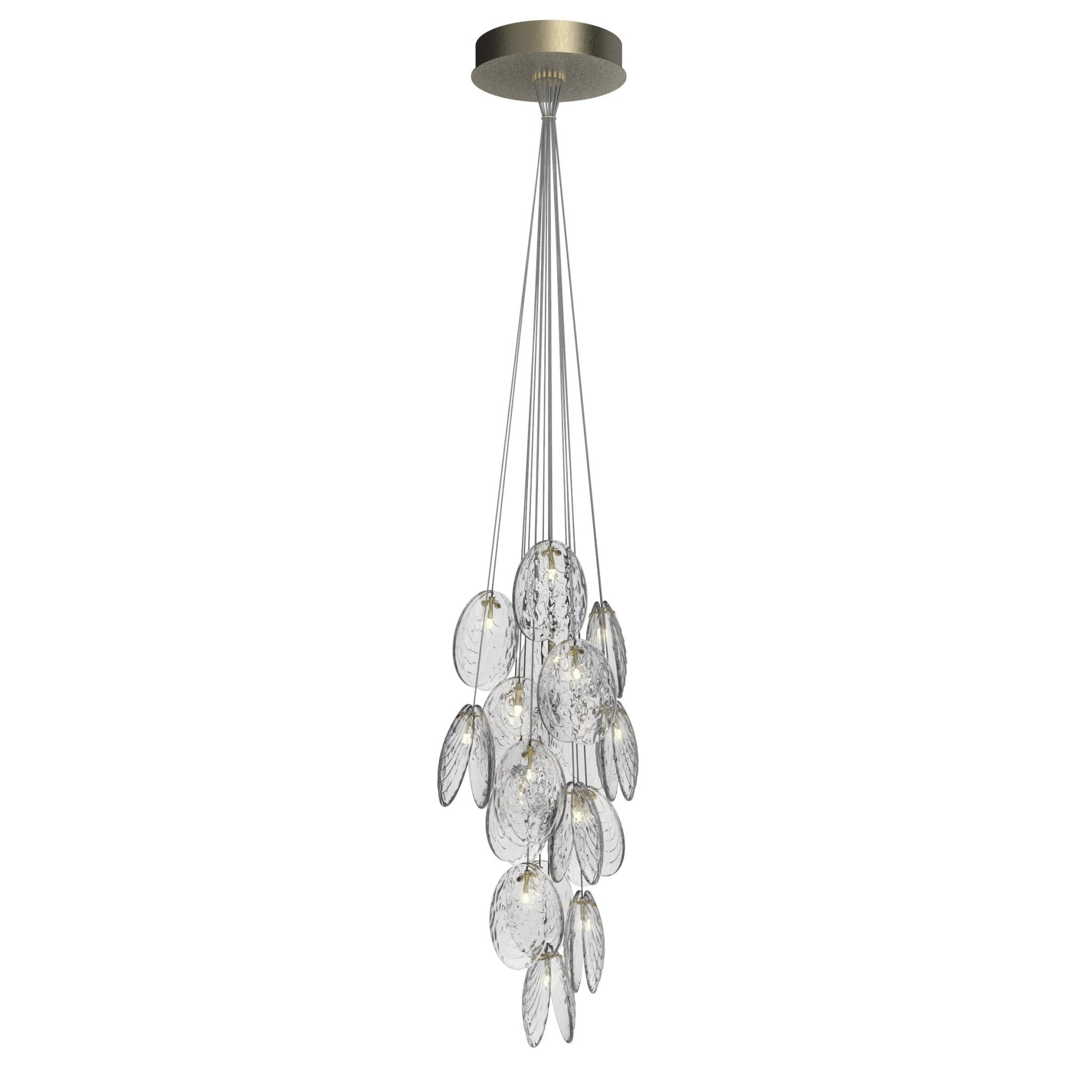 Mussels Cluster Chandelier-Neutral Decor