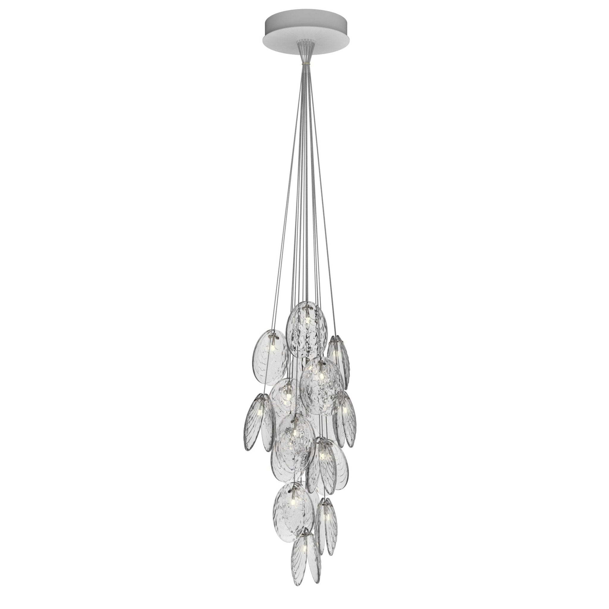 Mussels Cluster Chandelier-Neutral Decor