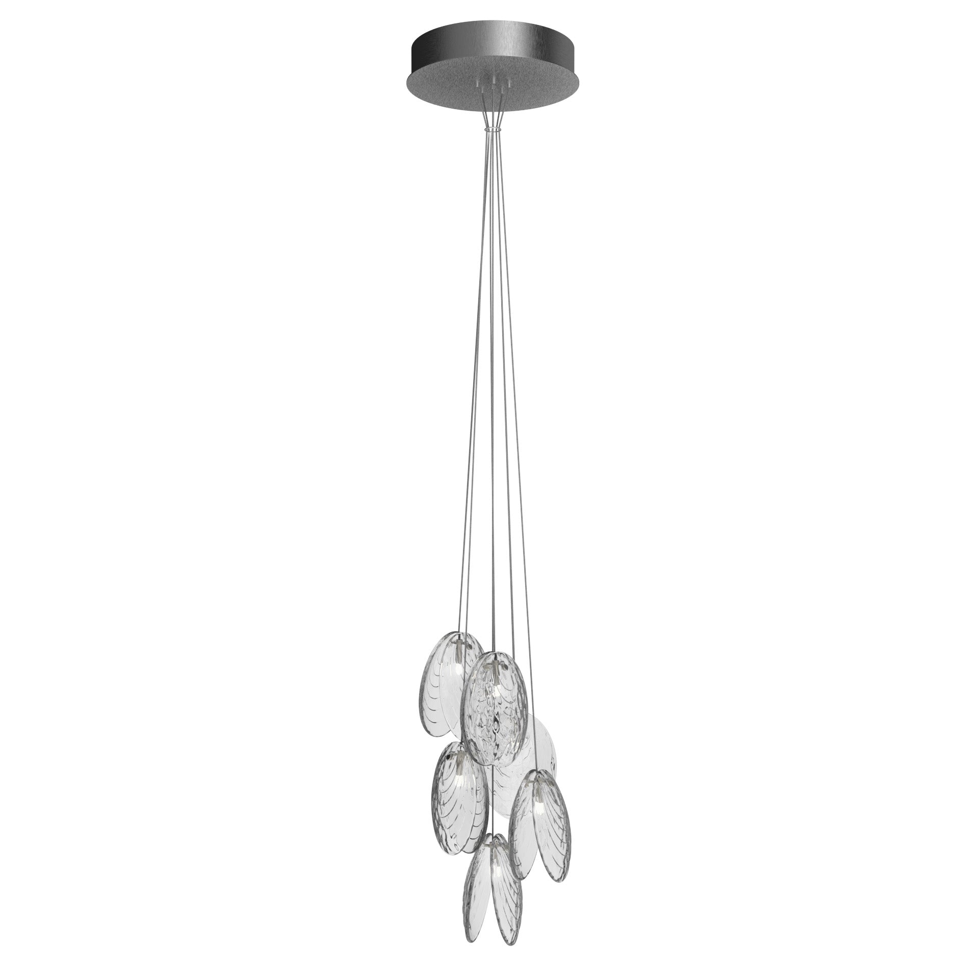 Mussels Cluster Chandelier-Neutral Decor