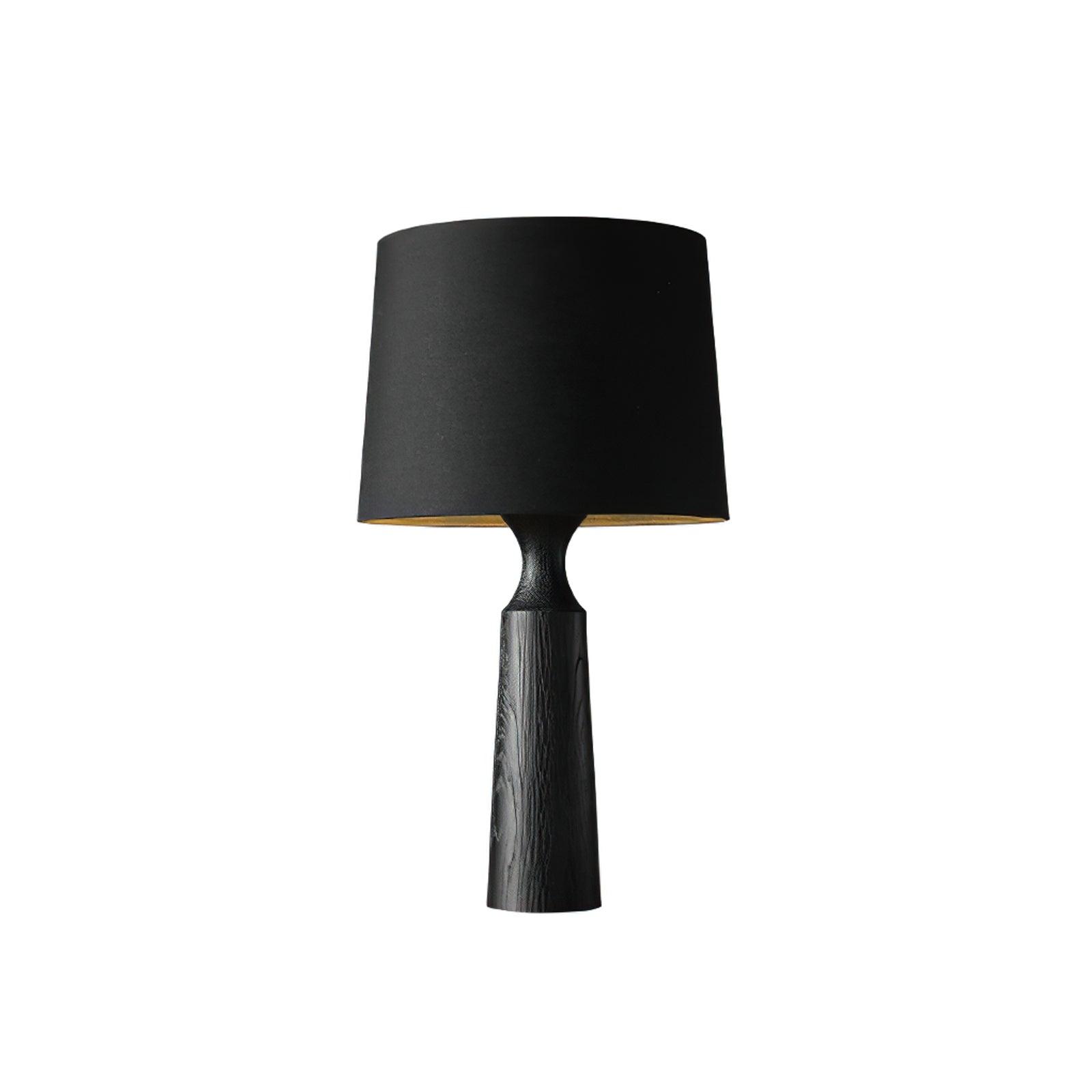 Harry Contemporary Wood Table Lamp-Neutral Decor