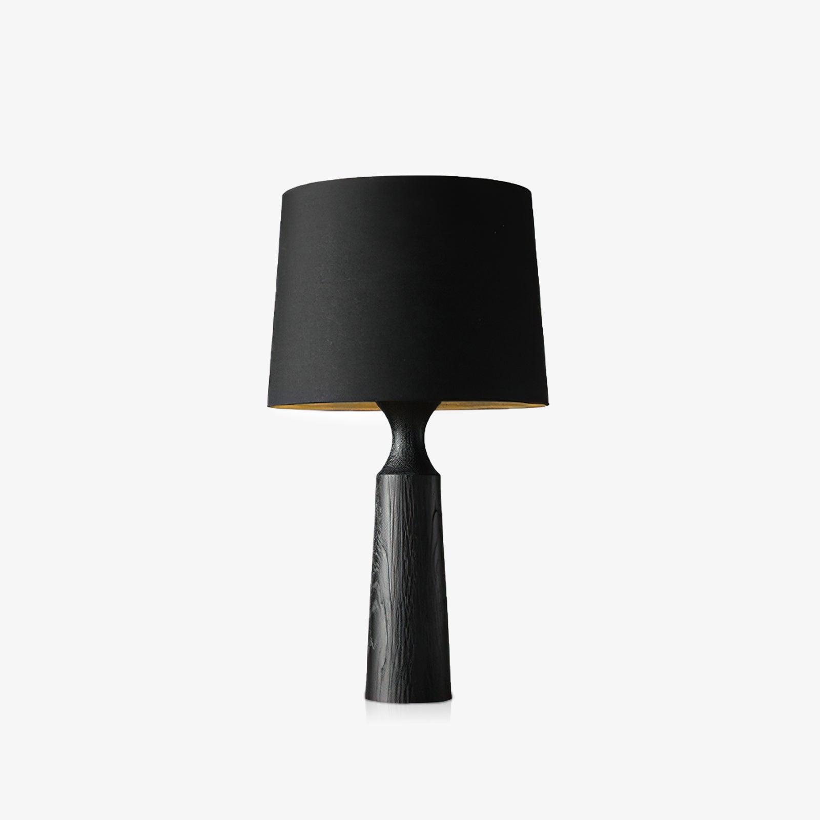 Harry Contemporary Wood Table Lamp-Neutral Decor