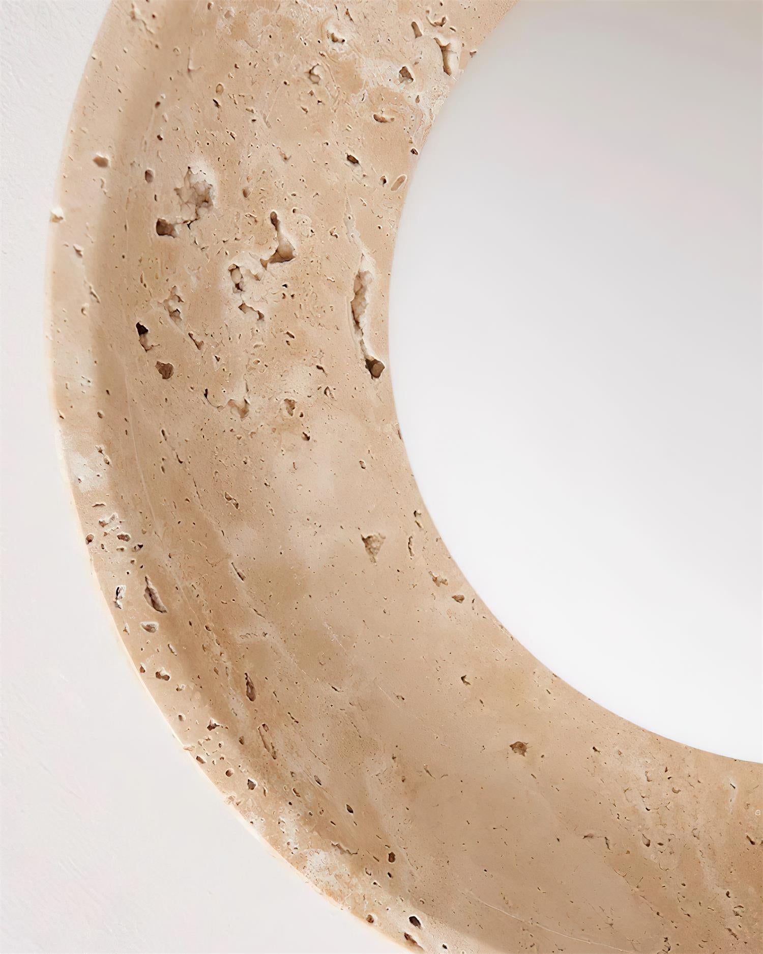 Mexo Travertine Ceiling Light-Neutral Decor