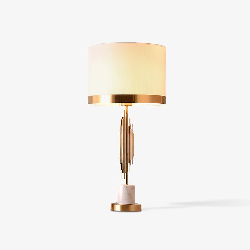 Opus Marble Art Deco Table Lamp-Neutral Decor