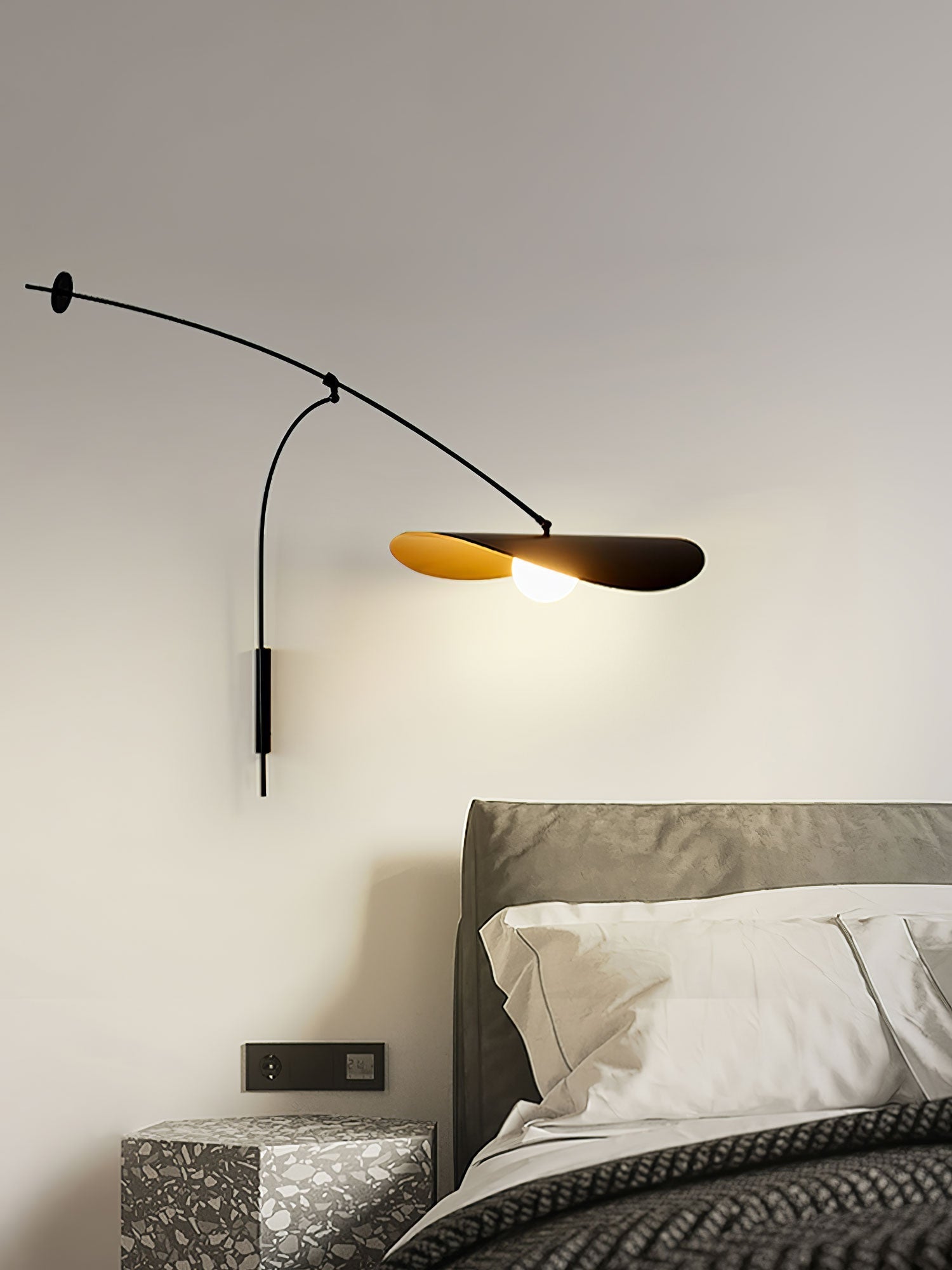 Tirove Glass Minimalist Wall Lamp-Neutral Decor