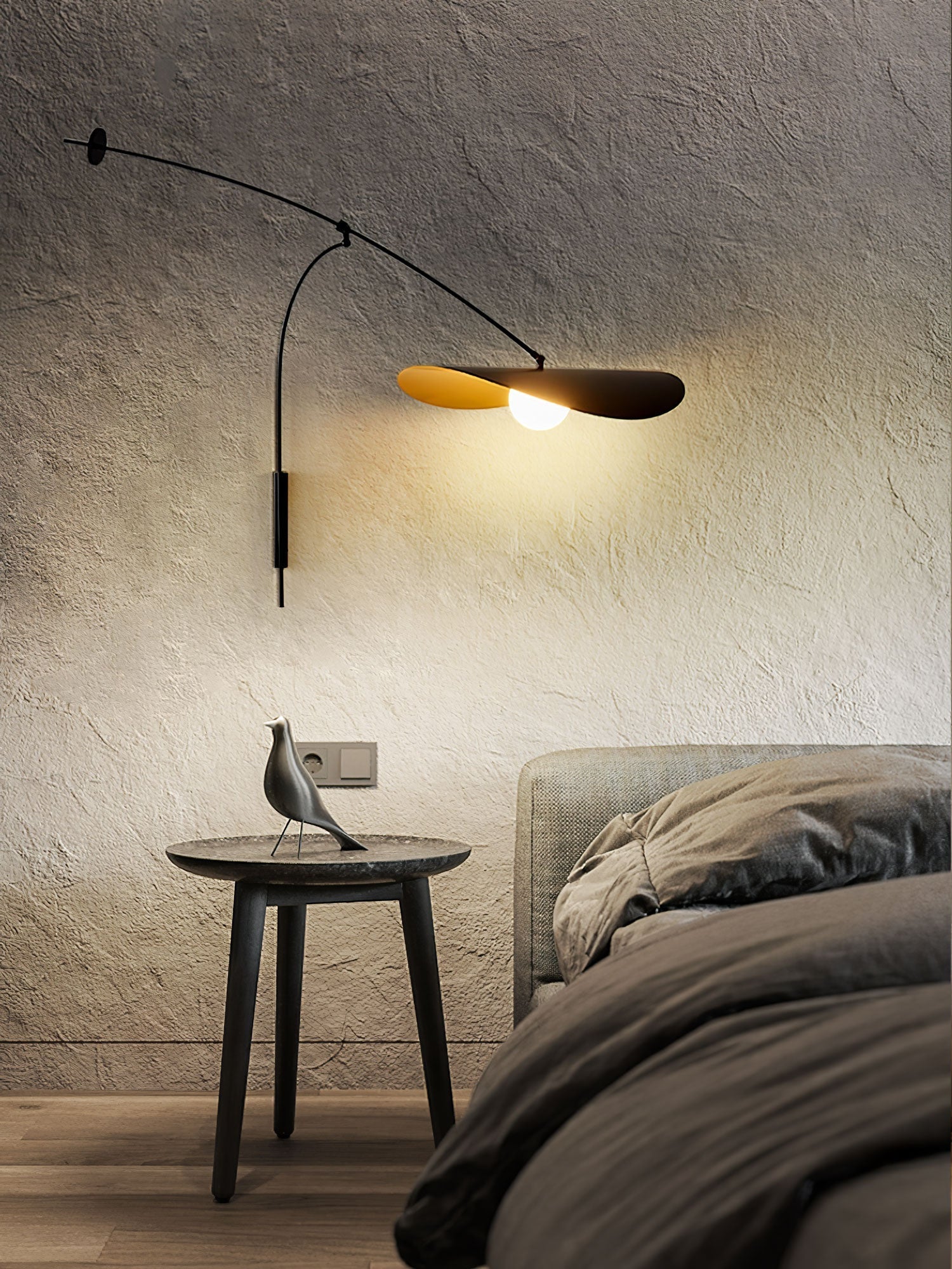 Tirove Glass Minimalist Wall Lamp-Neutral Decor