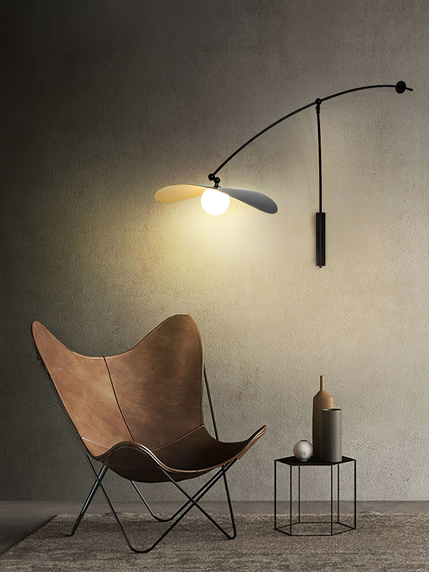 Tirove Glass Minimalist Wall Lamp-Neutral Decor