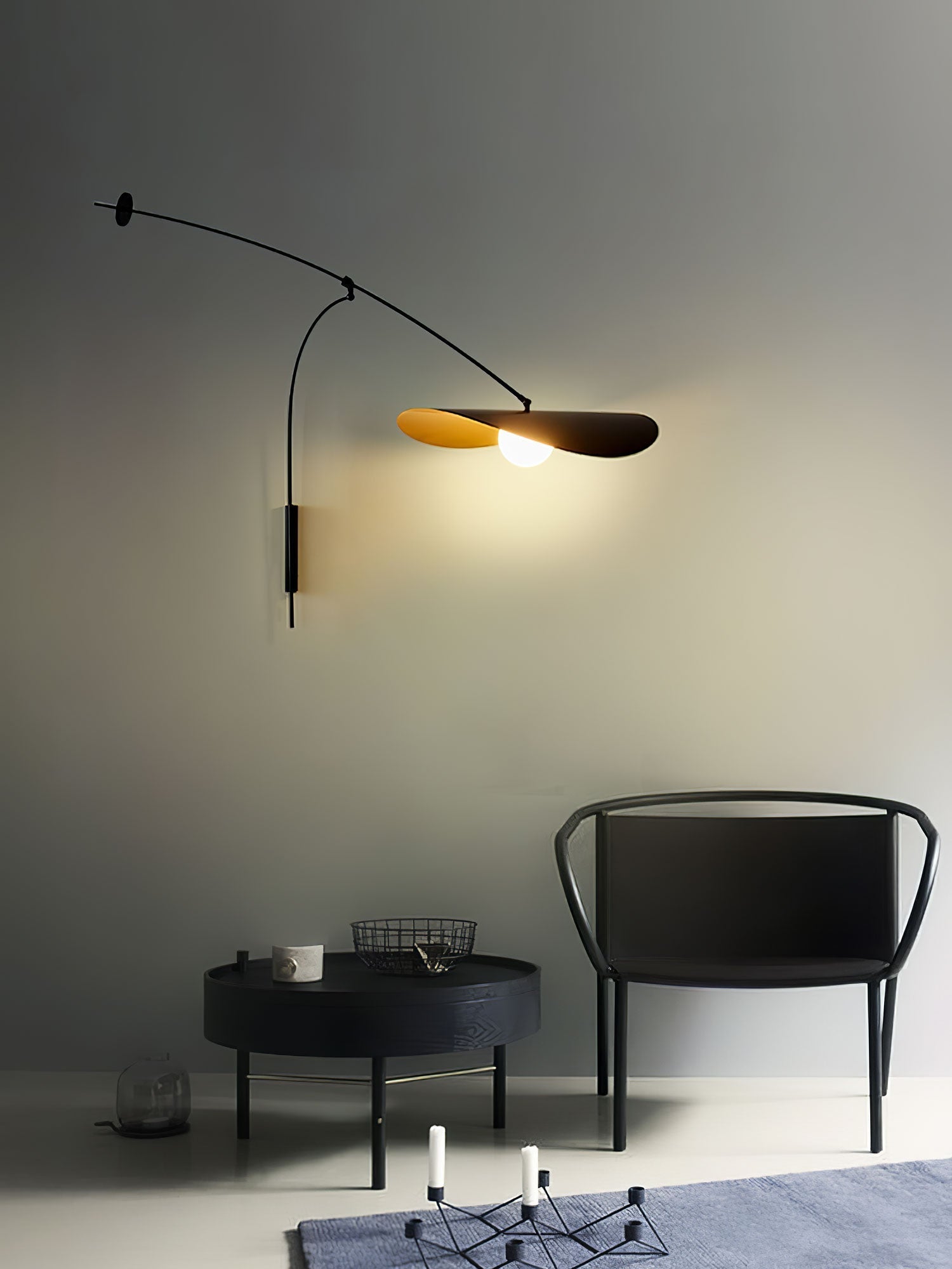 Tirove Glass Minimalist Wall Lamp-Neutral Decor