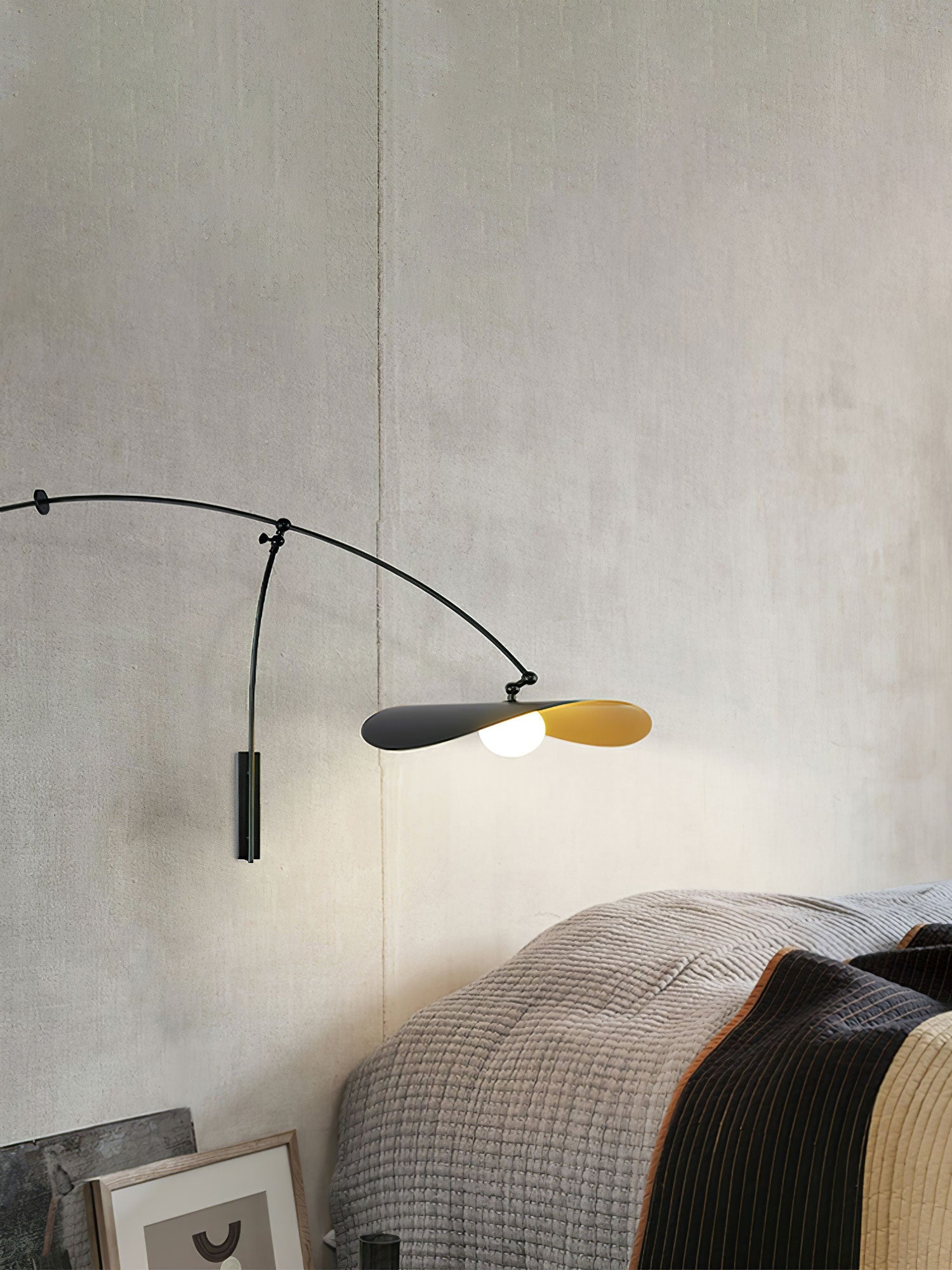 Tirove Glass Minimalist Wall Lamp-Neutral Decor