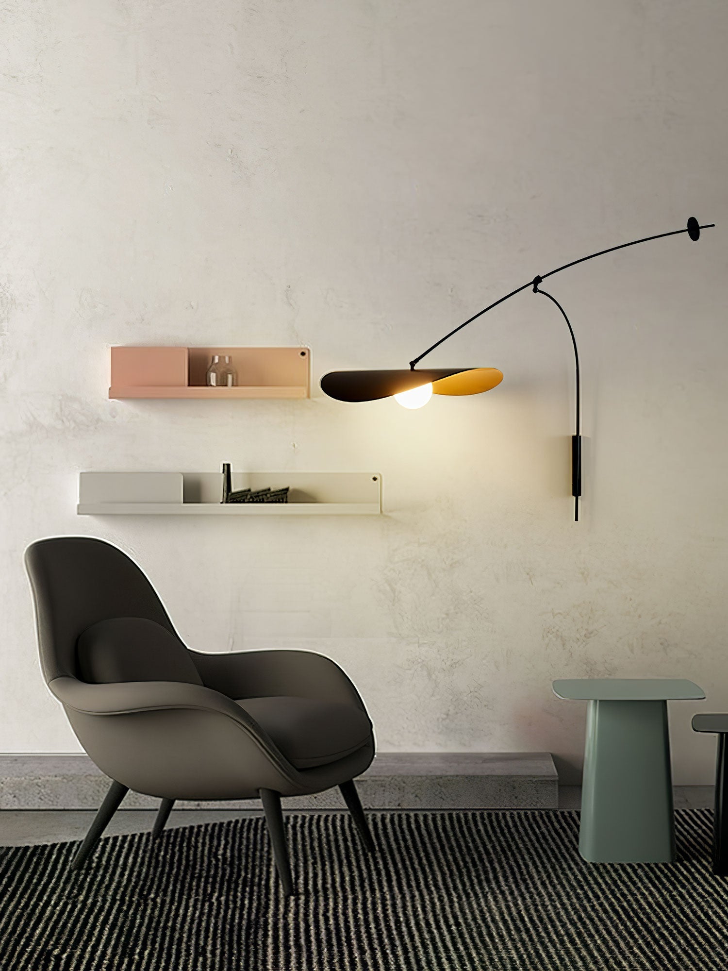 Tirove Glass Minimalist Wall Lamp-Neutral Decor