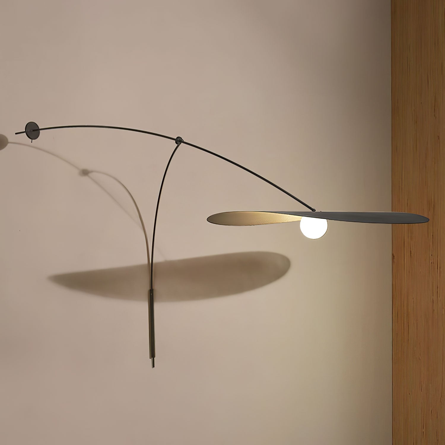 Tirove Glass Minimalist Wall Lamp-Neutral Decor