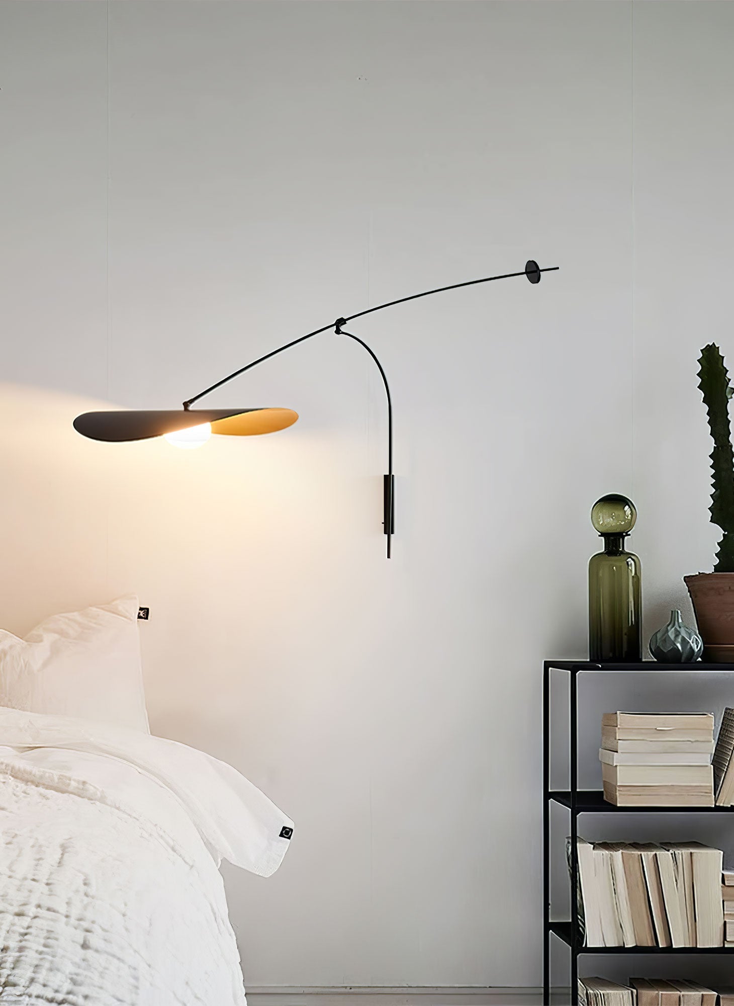 Tirove Glass Minimalist Wall Lamp-Neutral Decor