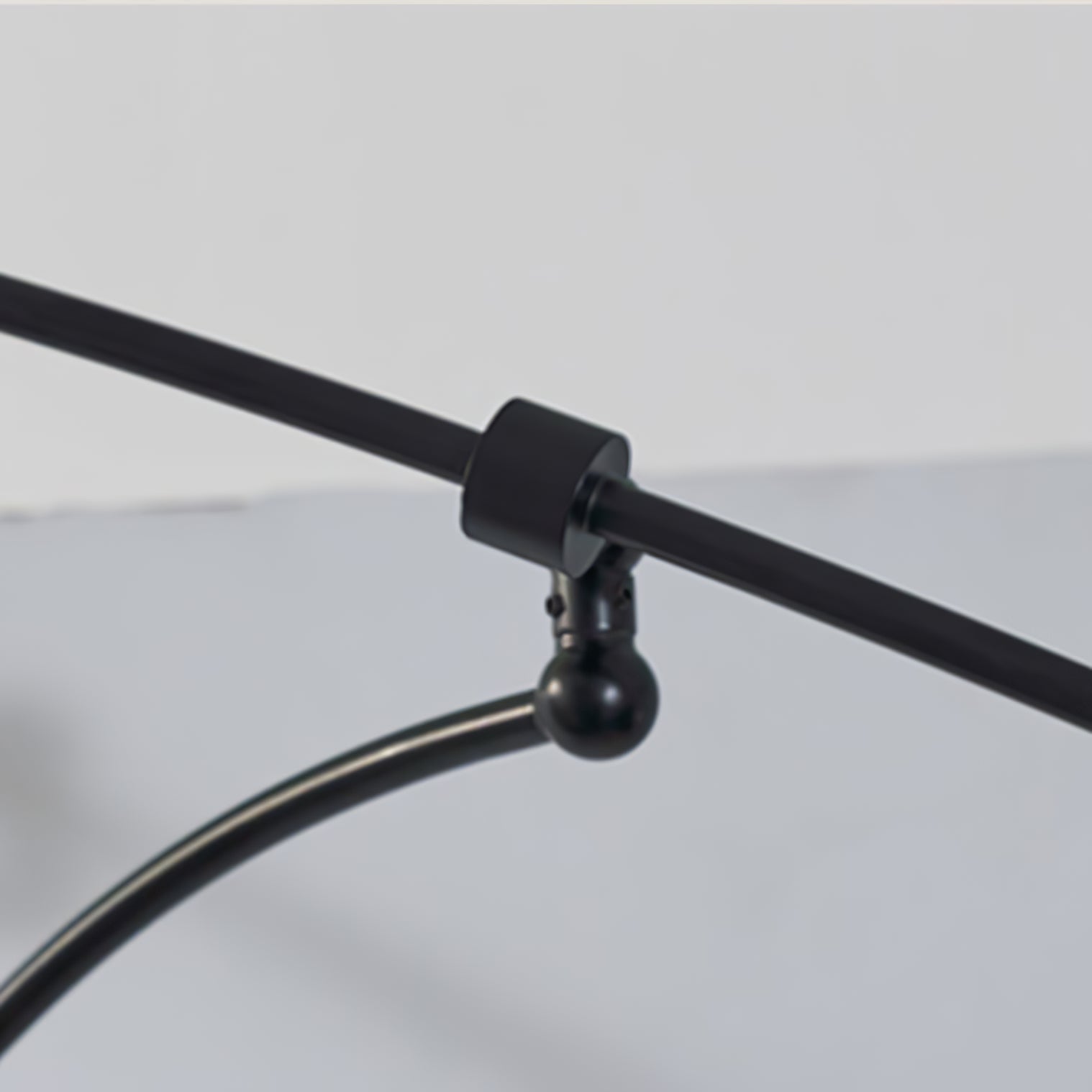 Myrna Plug-In Wall Lamp from a high angle.