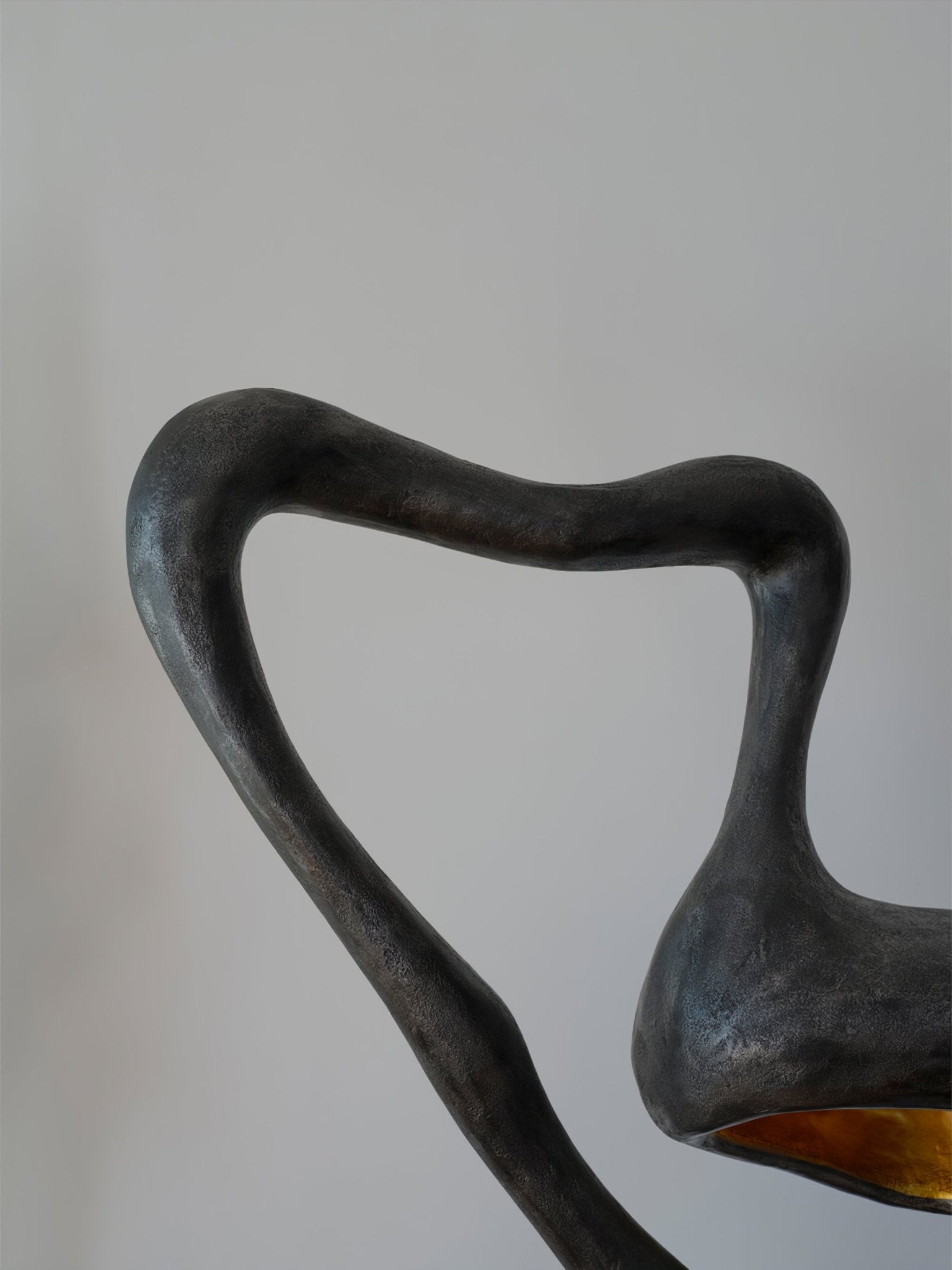 Olcarus Organic Ceramic Floor Lamp-Neutral Decor