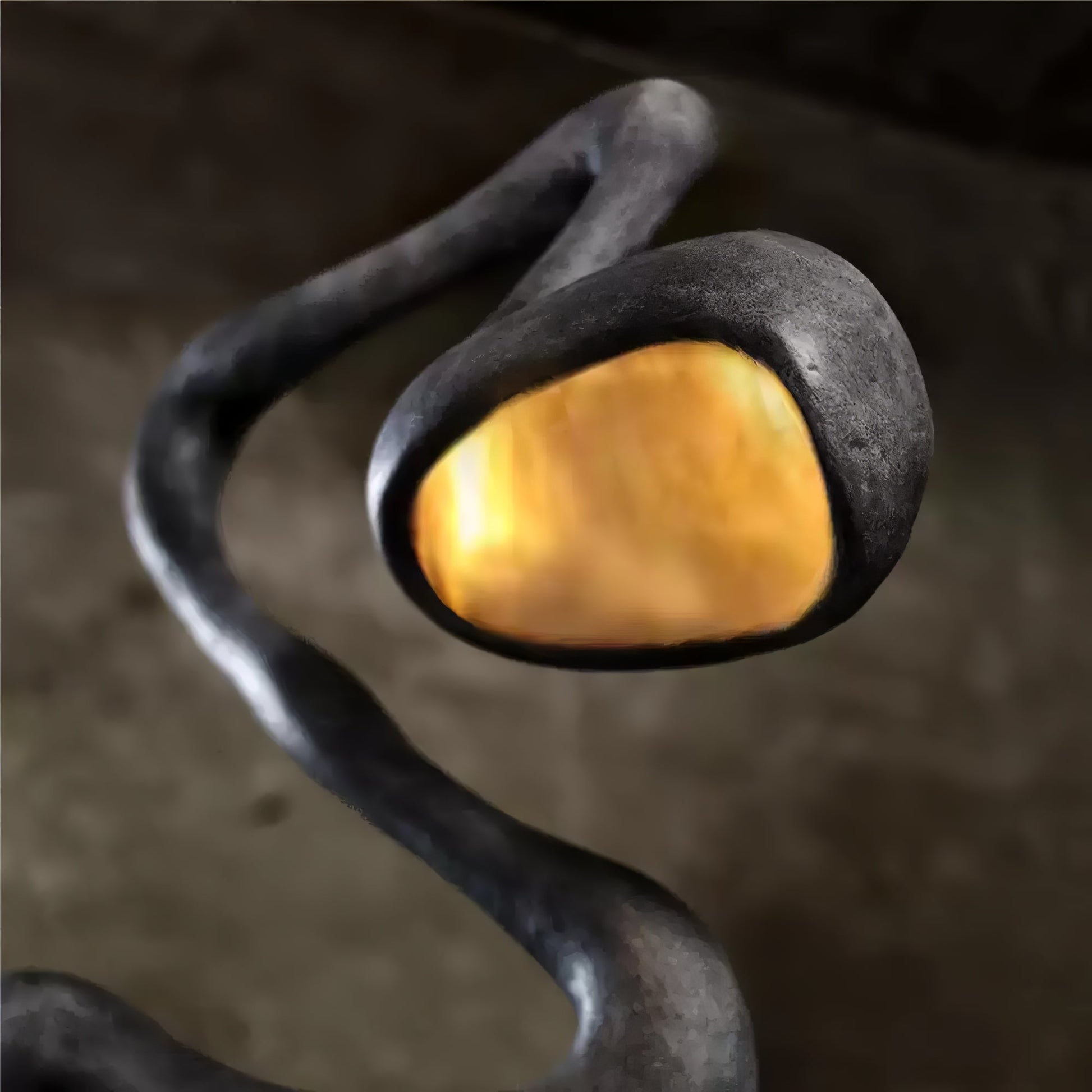 Olcarus Organic Ceramic Floor Lamp-Neutral Decor