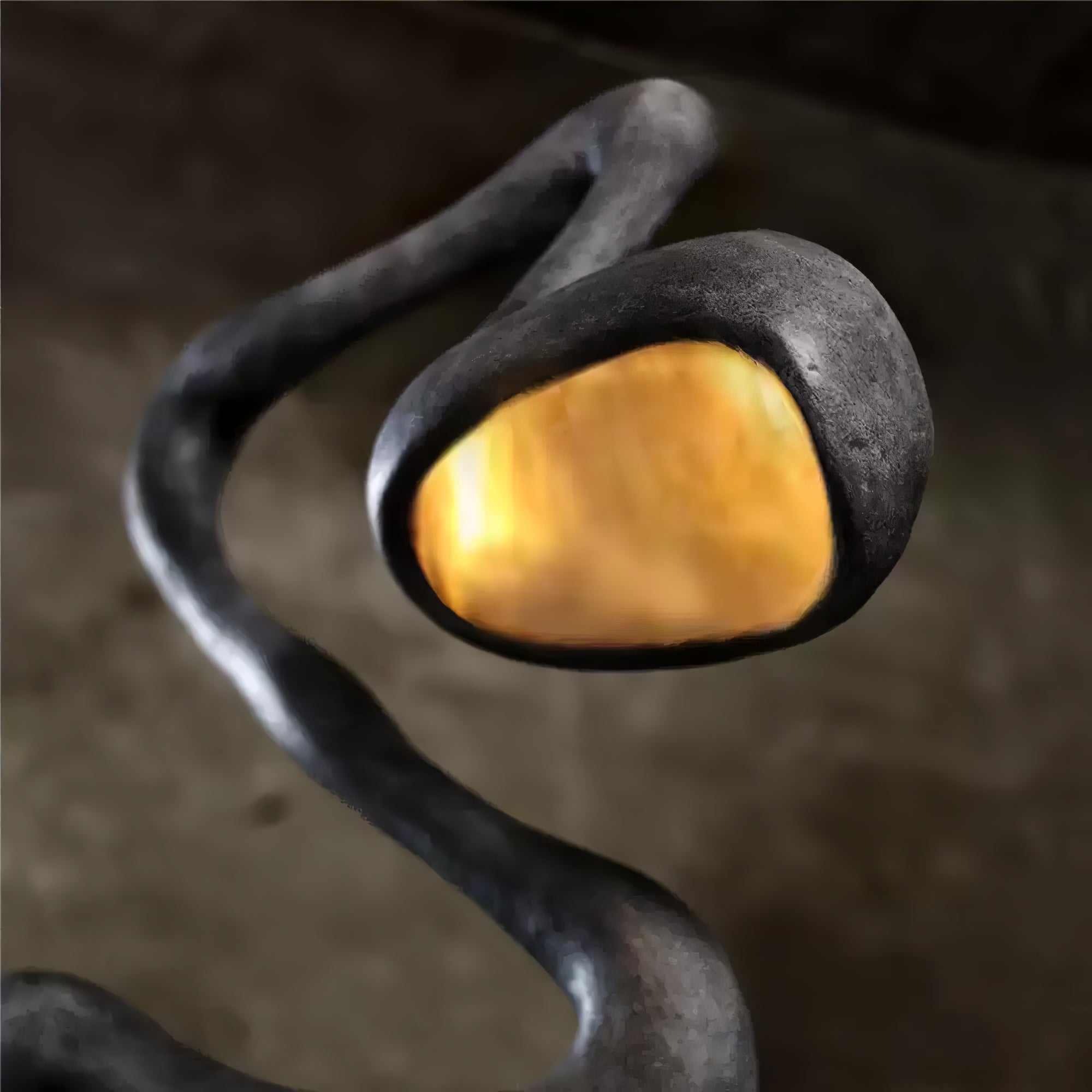 Olcarus Organic Ceramic Floor Lamp-Neutral Decor