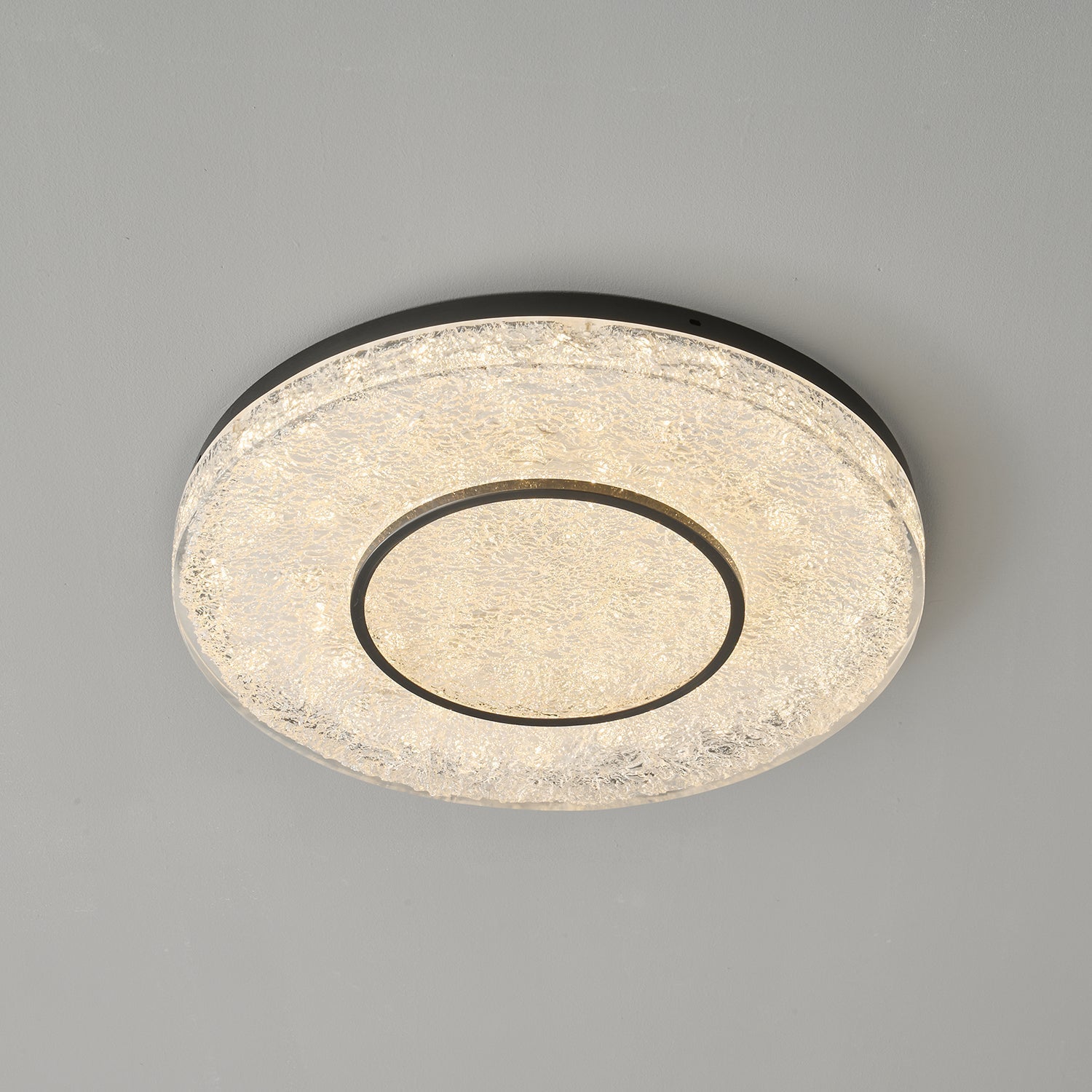 Lustra Ceiling Lamp Mysterious Circle Brass Resin-Neutral Decor