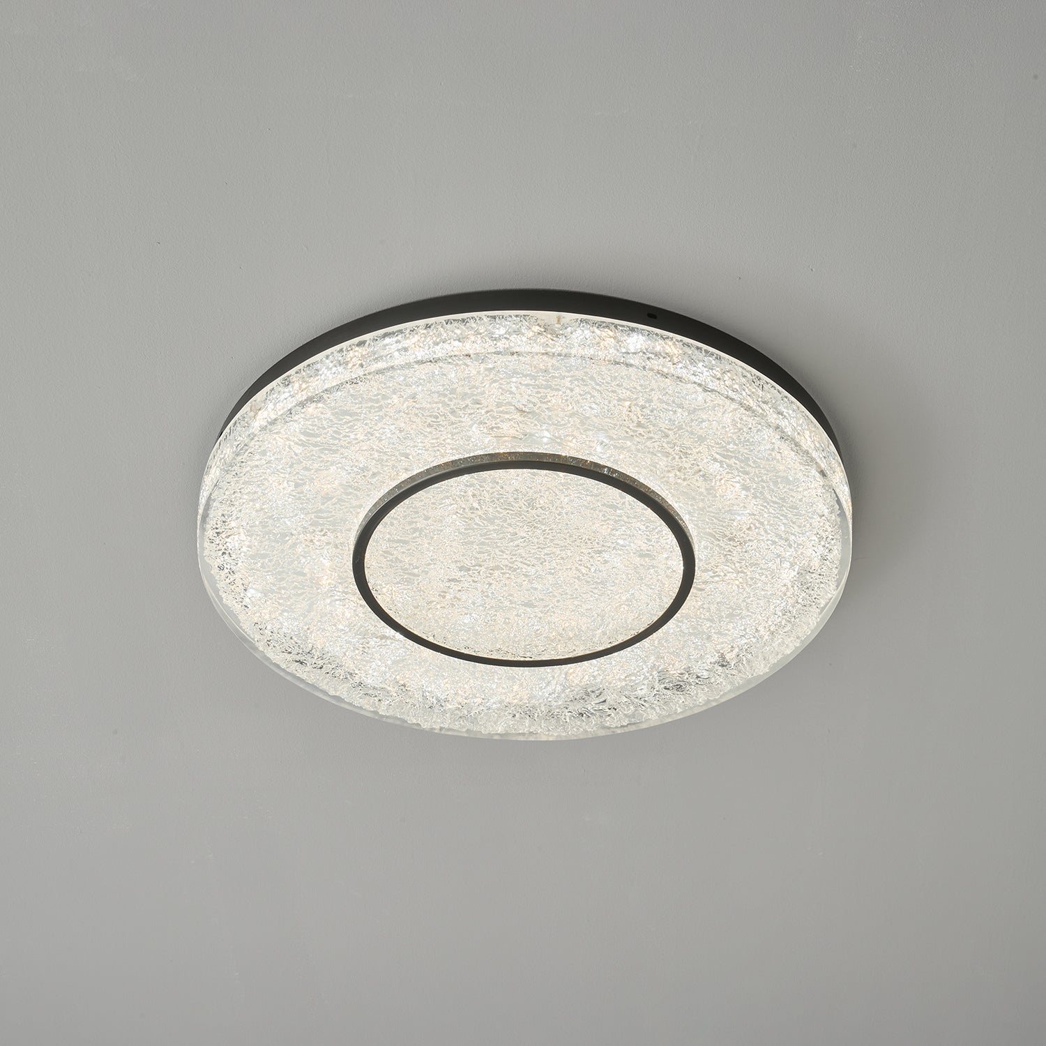 Lustra Ceiling Lamp Mysterious Circle Brass Resin-Neutral Decor
