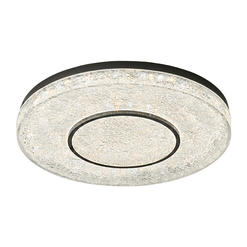 Lustra Ceiling Lamp Mysterious Circle Brass Resin-Neutral Decor