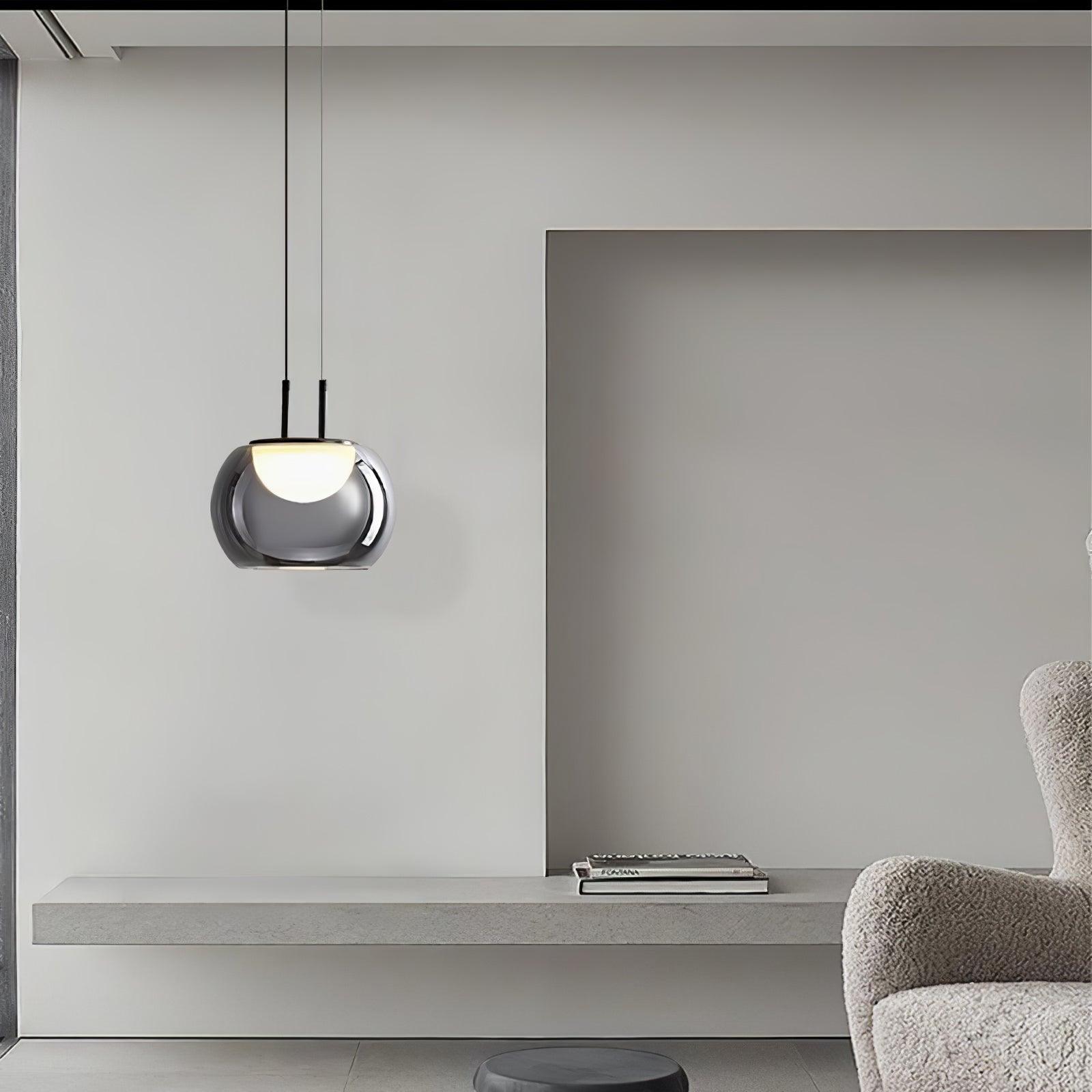Ririxa Acrylic Glam Pendant Light-Neutral Decor