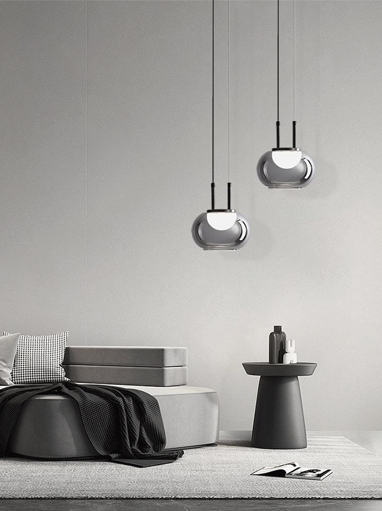Ririxa Acrylic Glam Pendant Light-Neutral Decor