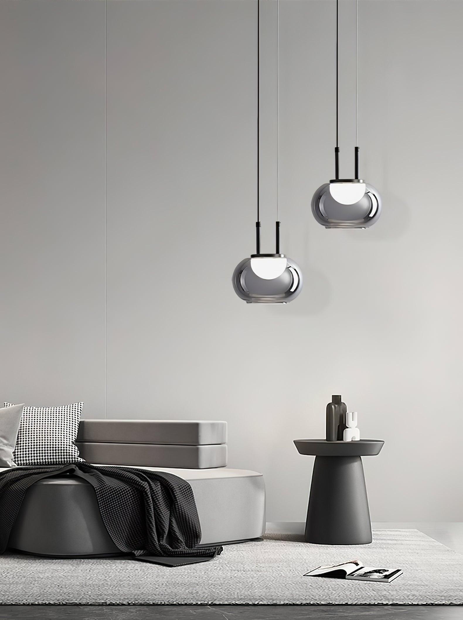 Ririxa Acrylic Glam Pendant Light-Neutral Decor